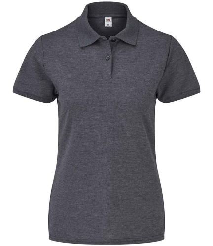 Fruit of the Loom Lady Fit Piqu? Polo Shirt - DHE - M